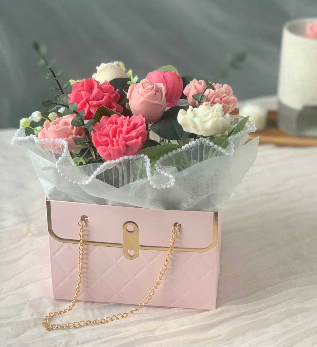 Wax Flower Bouquets