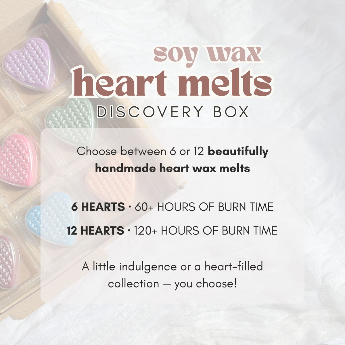Heart Wax Melts Discovery Box