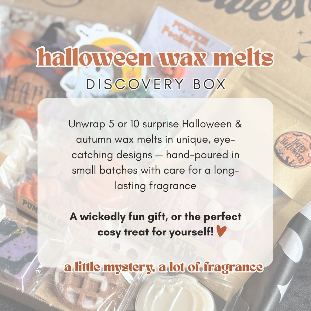 Halloween Wax Melts Discovery Box