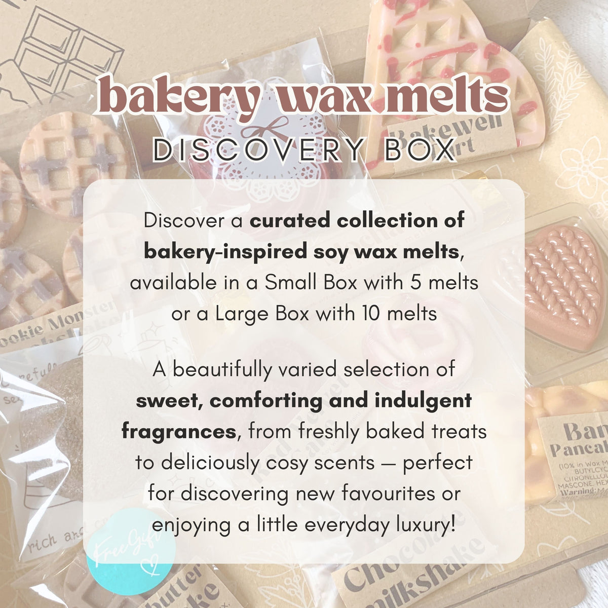 Bakery Inspired Wax Melts Discovery Box