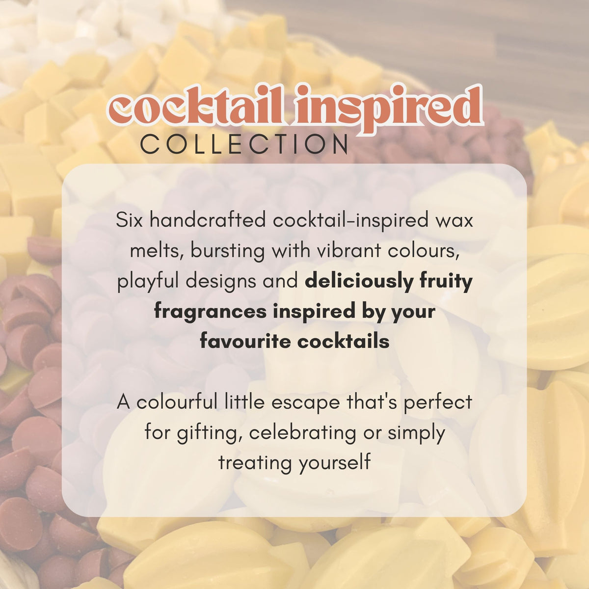 Cocktail Inspired Wax Melts Collection