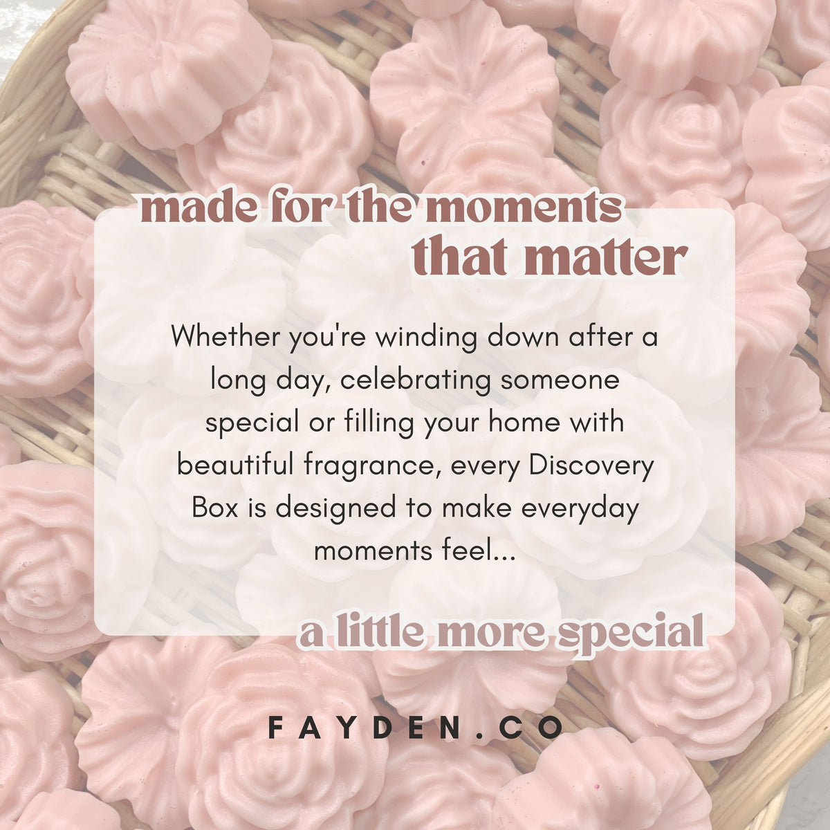 Floral Wax Melts Discovery Box