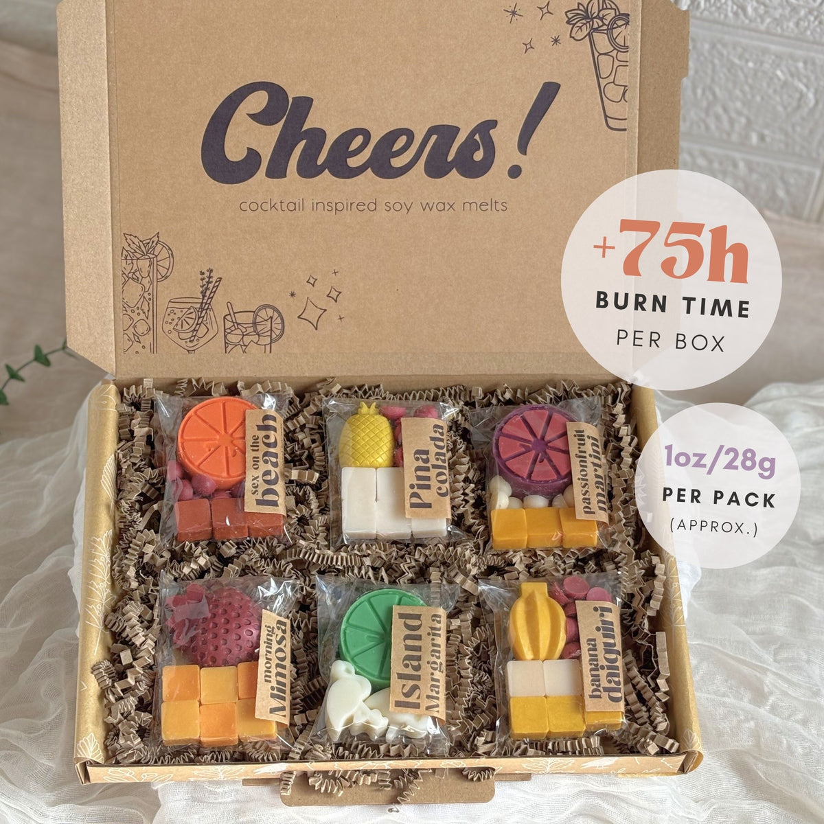 Cocktail Inspired Wax Melts Collection