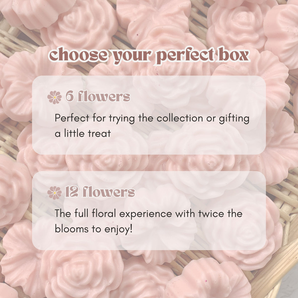 Floral Wax Melts Discovery Box