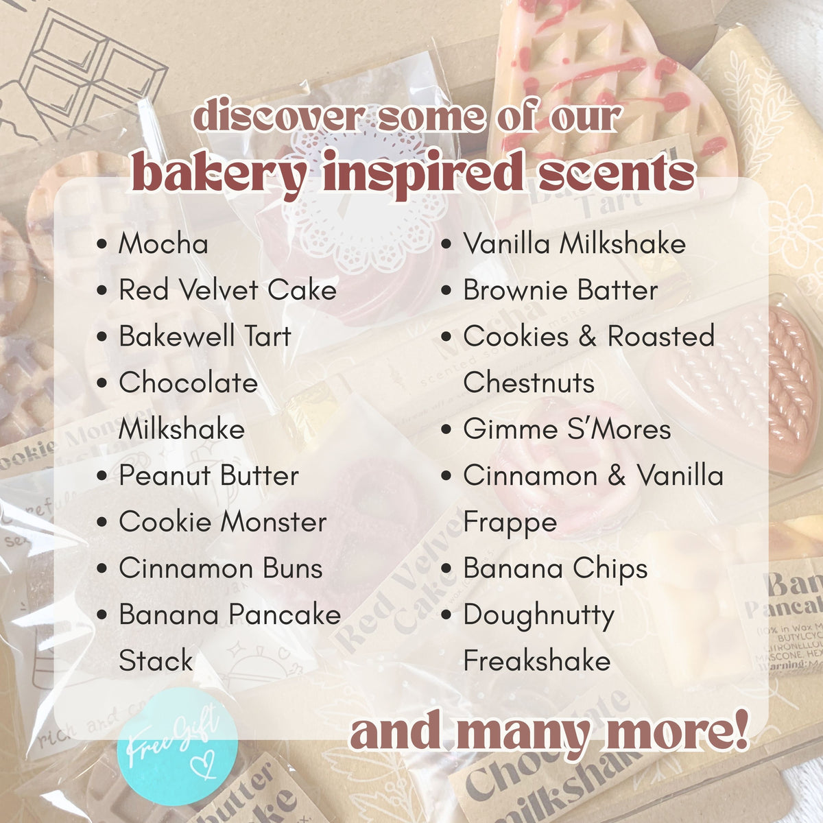 Bakery Inspired Wax Melts Discovery Box