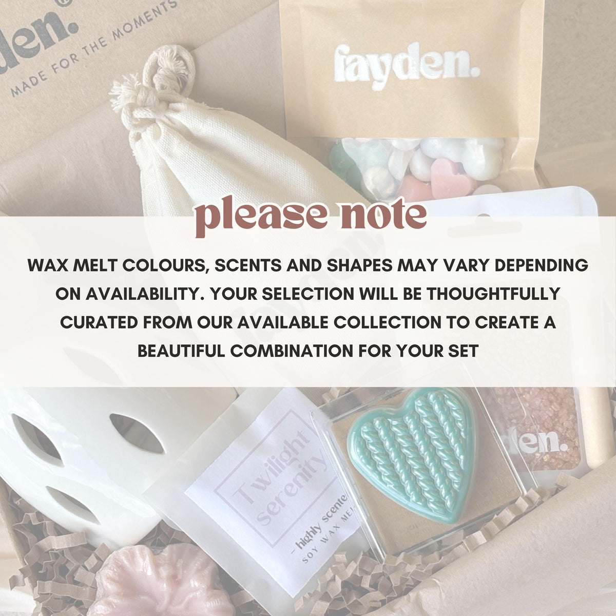 Premium Wax Melt & Burner Starter Set | Handmade Scented Soy Wax Melt Gift Box | Elevated Home Fragrance Gift | Aromatherapy Experience Idea