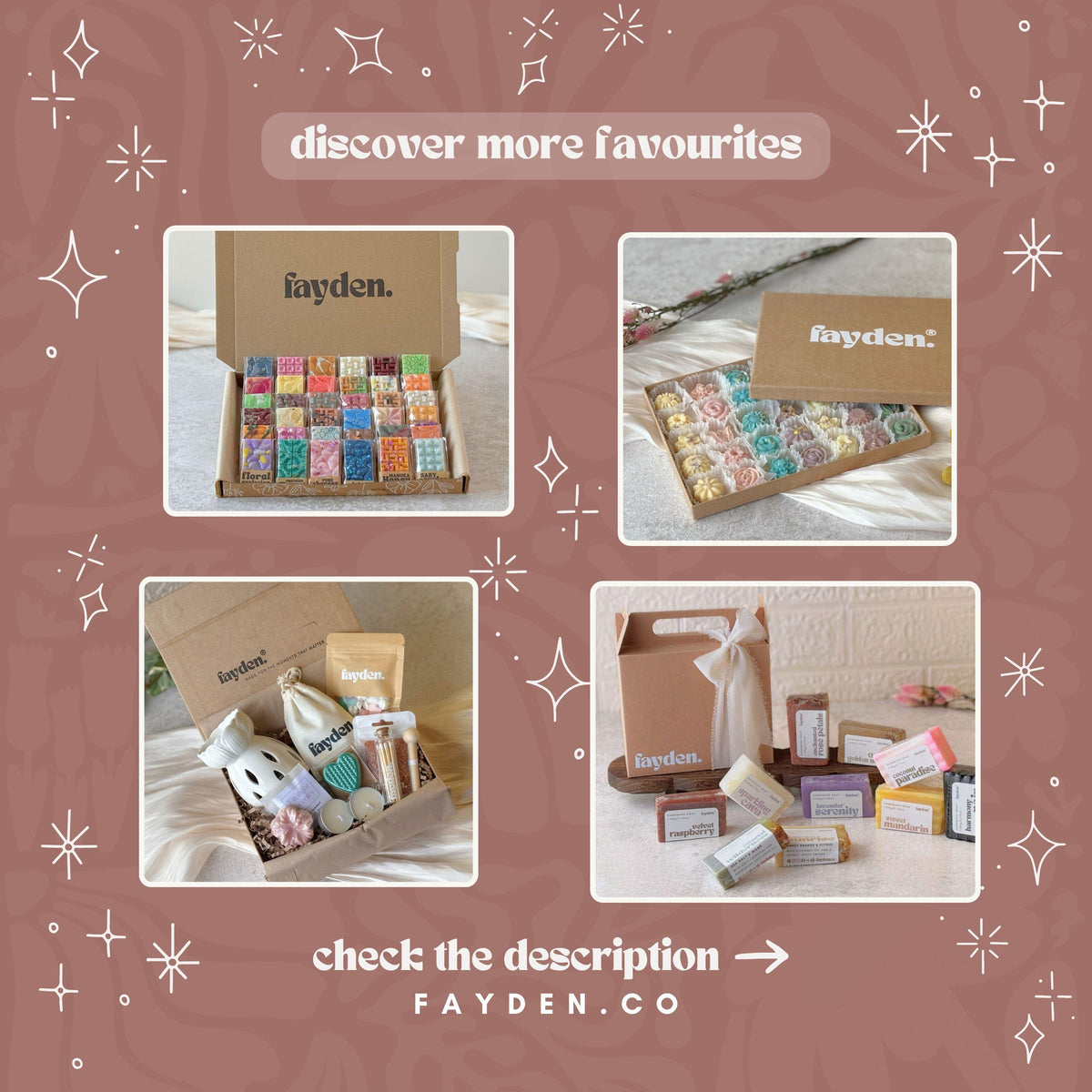 Clean Home Edition Wax Melts Discovery Set | Premium Home Fragrance Handmade Soy Wax Melt Discovery Gift Box | Laundry, Clean & Fresh Scents