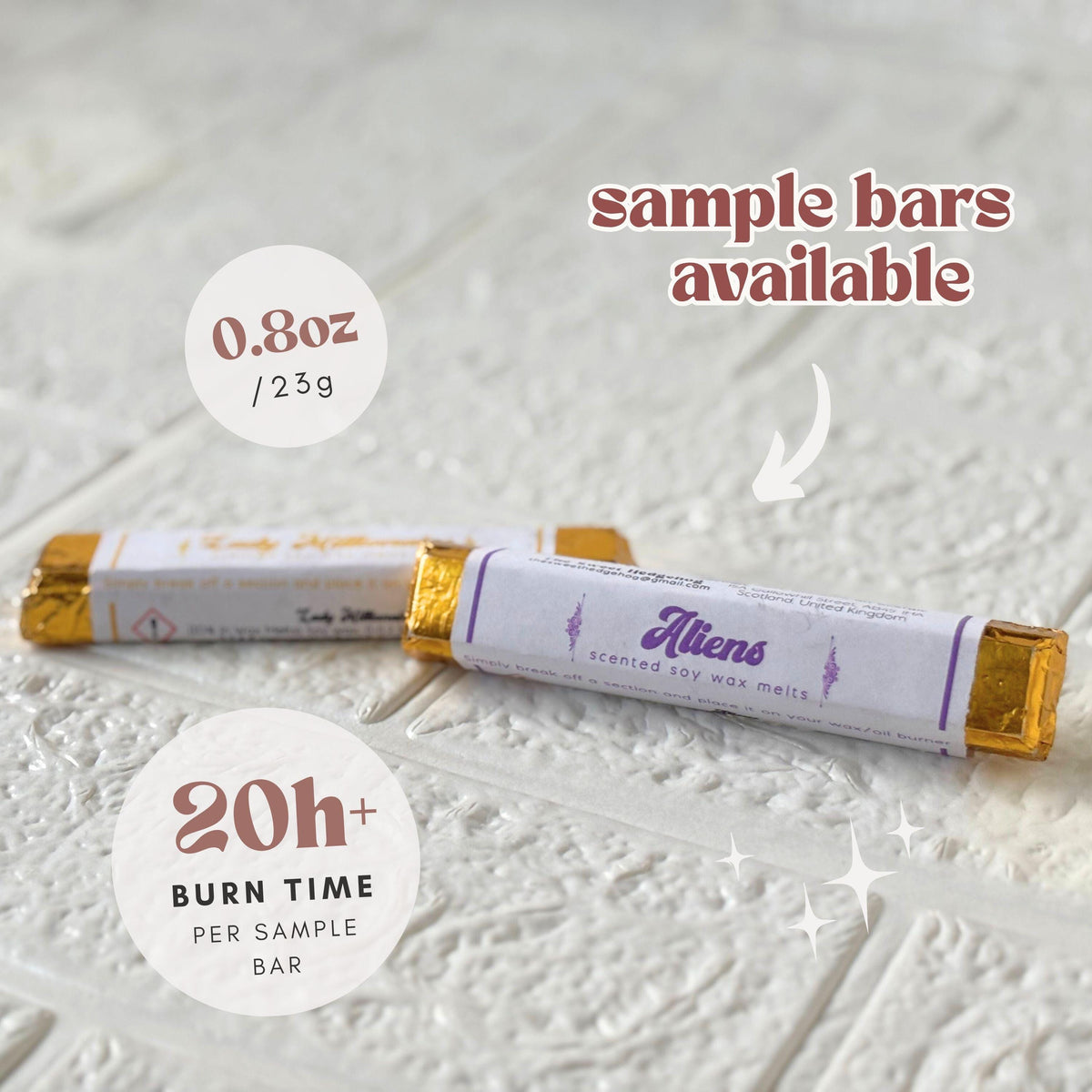 Perfume Inspired Soy Wax Melt Snap Bars | Sample Bars, 2oz Clamshells & Discovery Boxes | Highly Scented Designer Perfume Dupe Wax Melts