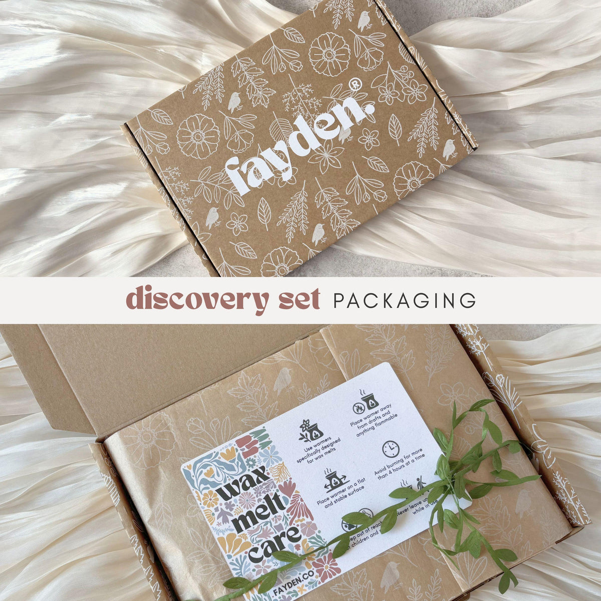 Clean Home Edition Wax Melts Discovery Set | Premium Home Fragrance Handmade Soy Wax Melt Discovery Gift Box | Laundry, Clean & Fresh Scents