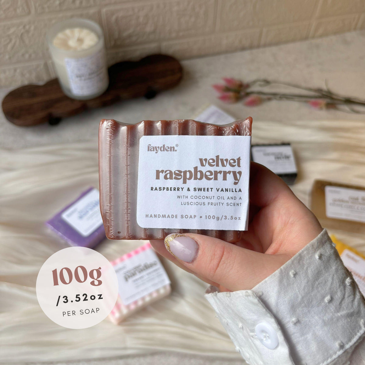 Wellness Gift Set | Handmade Soaps & Bath Bomb Discovery Set | Self Care Gift for Her | Pamper Gift Box Ideas | Spa Body Care Gift Package